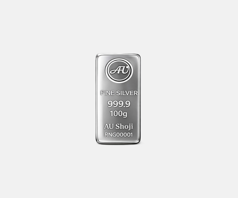銀（シルバー）インゴット100g